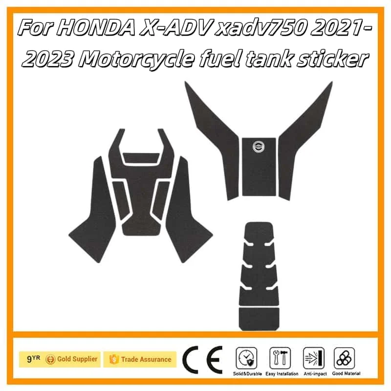 

Motorcycle Sticker Tank Non Slip Tank Traction Side Pad Protective Decal For HONDA X-ADV xadv750 2021-2023