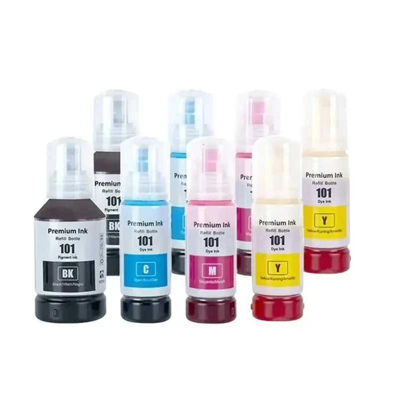 101 102 103 Compatible Water Based Bottle Refill DGT Ink For Epson EcoTank L4150 L4150 L4160 L4260 L6160 L6290 ET-2700Printer