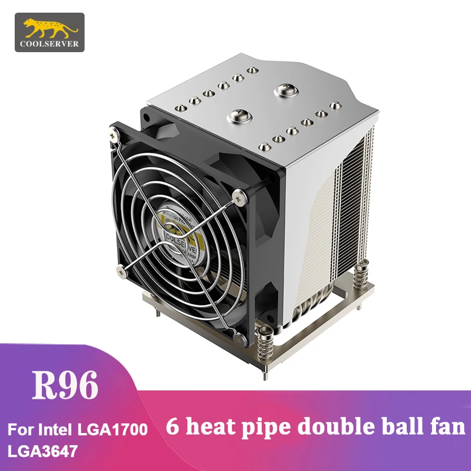 coolserver-r96-4u-server-cpu-cooler-6-heatpipe-pwm-fan-heatsink-high-tdp-radiator-for-intel-lga1700-lga3647-xeon-workstation
