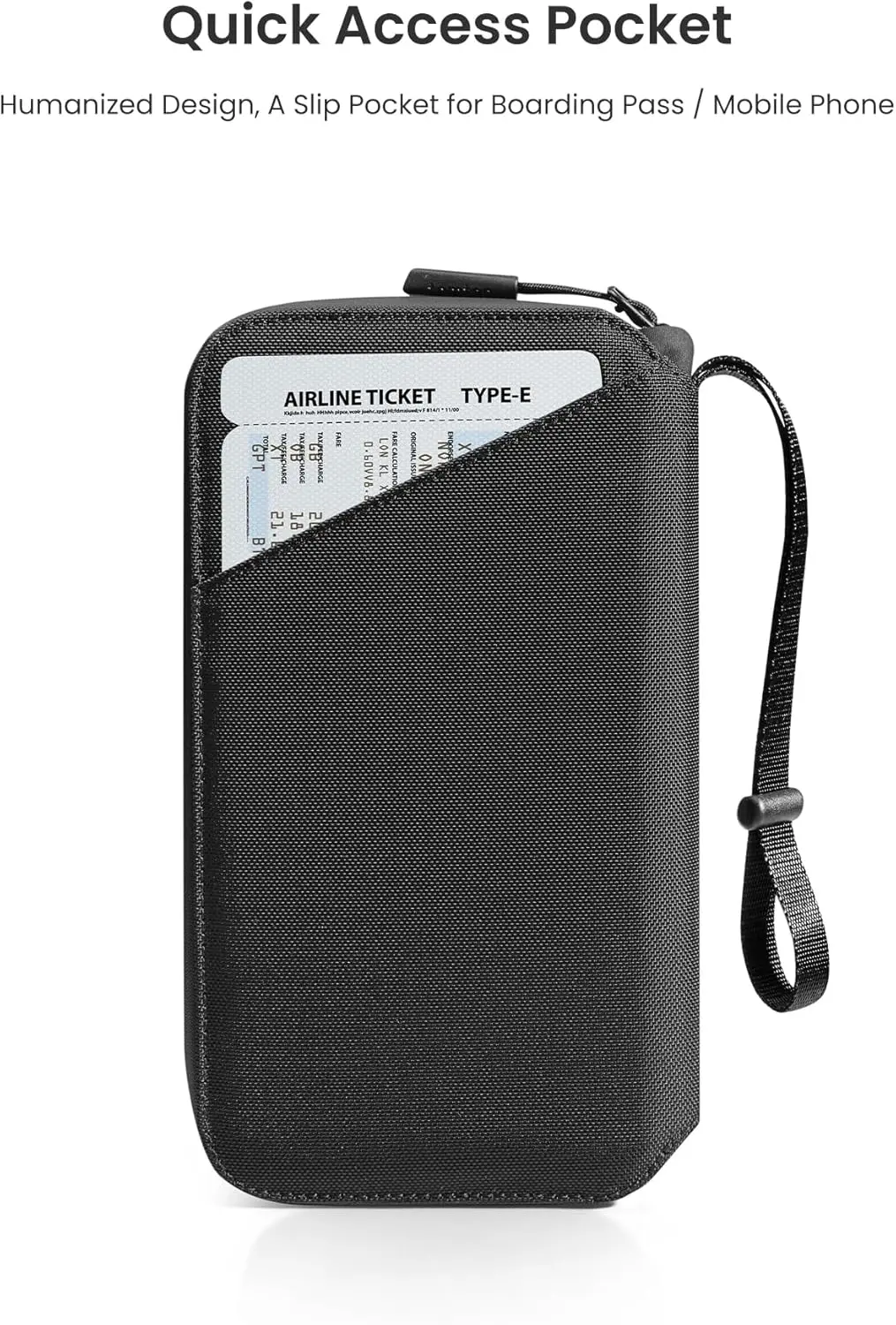 Travel Passport Holder for Family - RFID Large Travel Passport Wallet with Airtag & Card Holder Women Men, Passport Cover Case