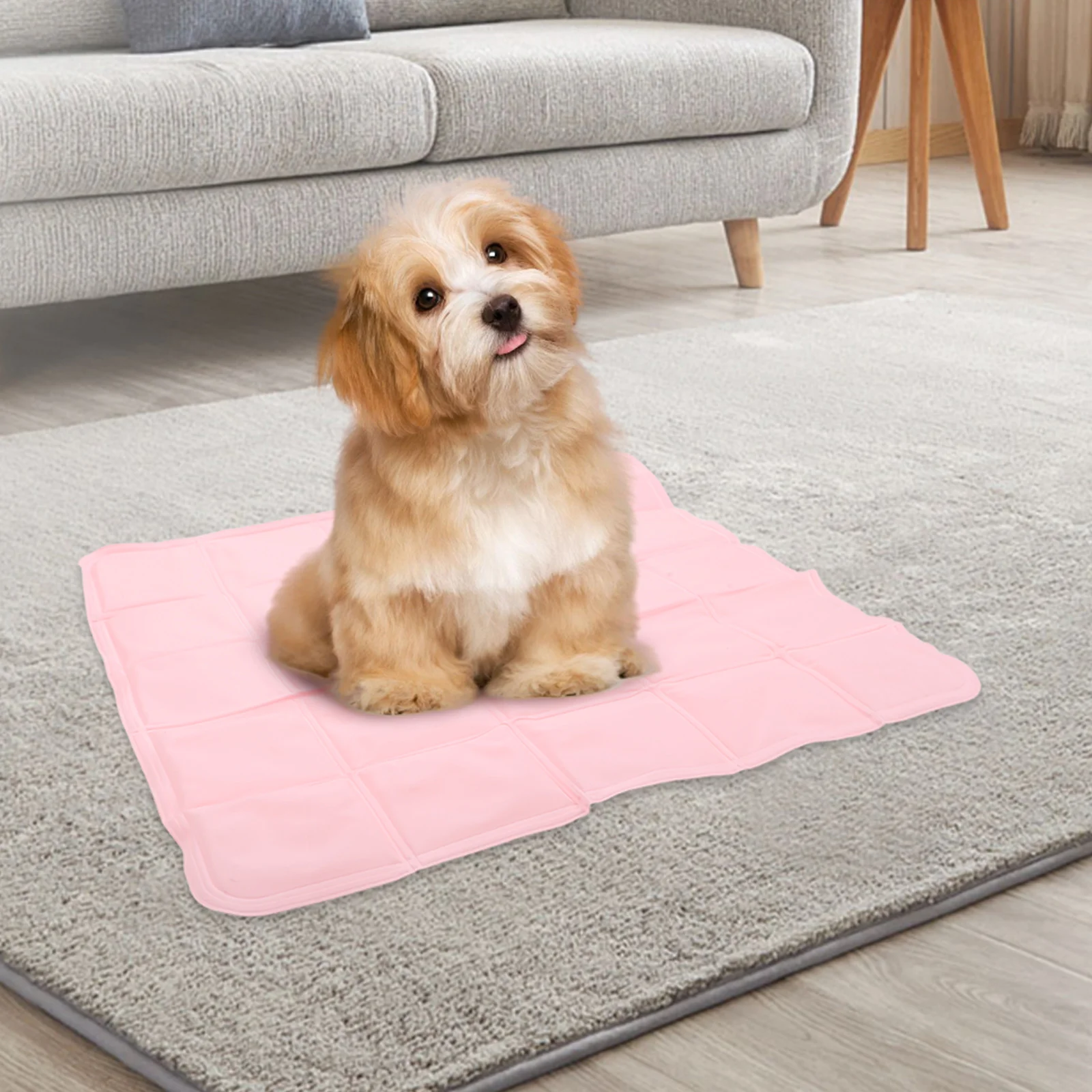 

Pet Dog Mattress Cooling Pad for Dogs Cats Large Size Foldable Travel Cooling Mat Washable Outdoor