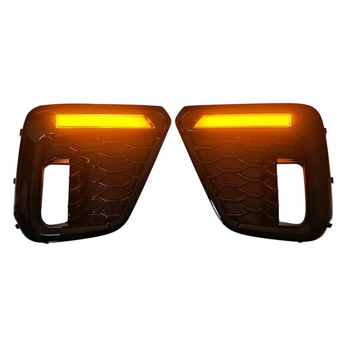 Para 2019-2021 carro led luz de circulação diurna sinal de volta drl lh rh