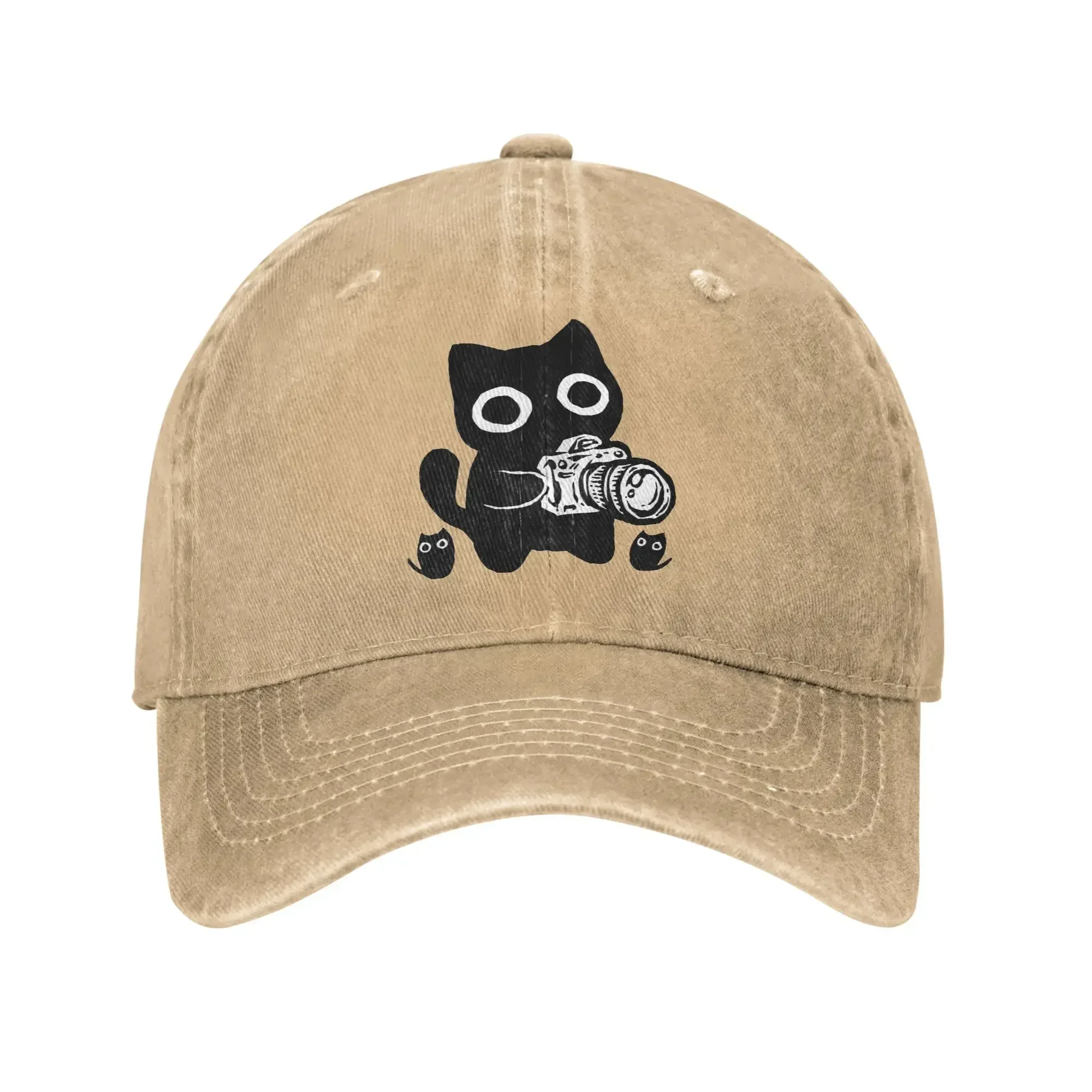 2026 Cartoon Cat Group Printed Casual Baseball Cap For Men Women Summer  Tennis Skate Trucker Hat Fashion Hot Sale Baseball Caps