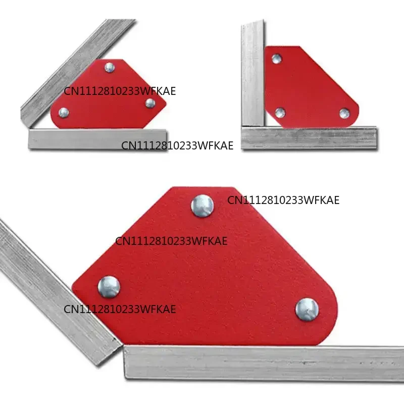 4PCS Welding Magnet Magnetic Holder 45/90/135 Degrees 9LBS Arrow Clamp Magnetic Clamp for Welding Positioner Locator Tools