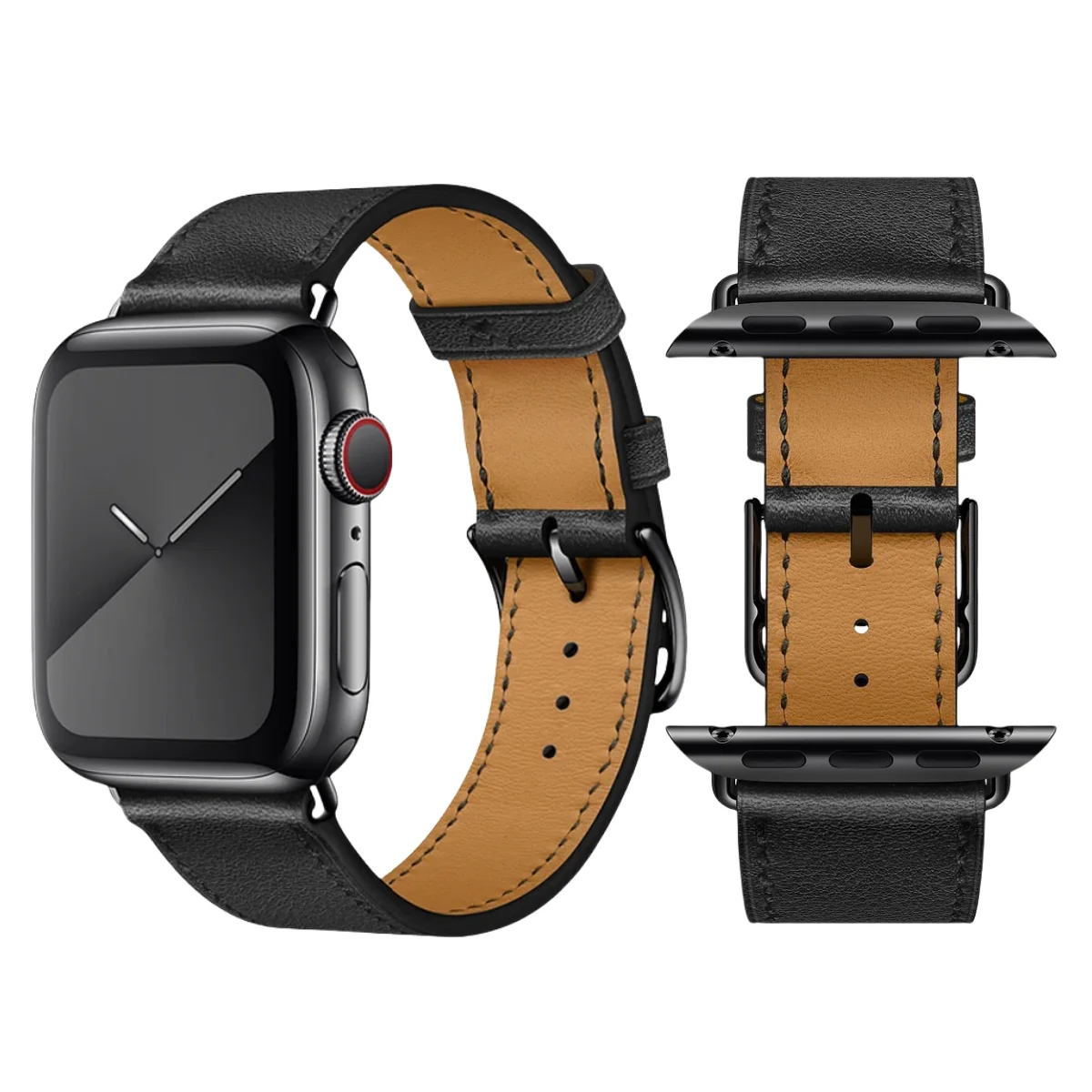 High Quality Handmade Genuine Leather Band for Apple Watch Utral 2 Iwatch Series 10 9 8 7 6 SE 5  45mm 46mm 49mm Bracelet