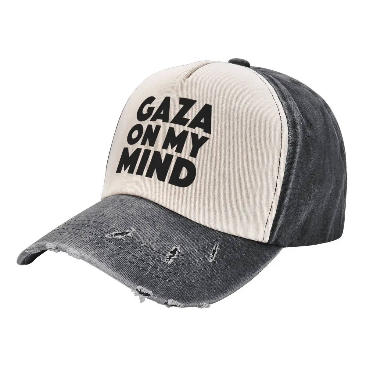 Gaza On My Mind Baseball Cap beach hat Military Tactical Cap Luxury Hat Men\'s Women\'s