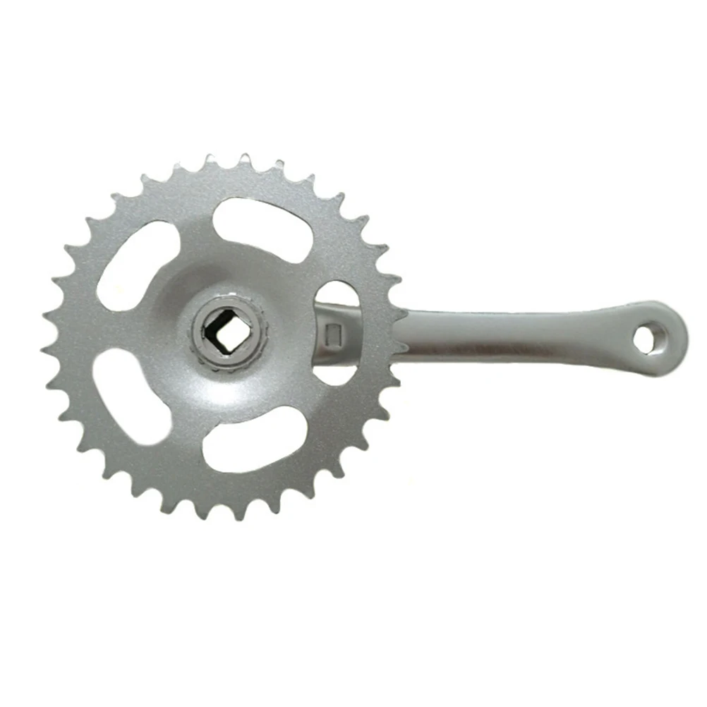 

38 Teeth Aluminum Alloy Crank Disc Single Bike Mountain Crankset Tooth Plate Durable Practical Riding Accessories
