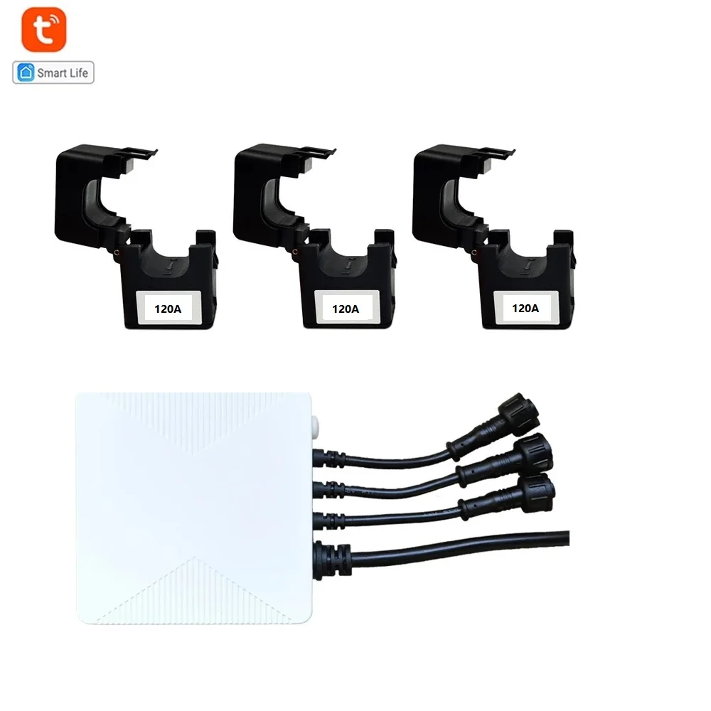 

Innovative Home Power Meter with 3 phase Monitoring Real time Data Wi Fi Connectivity and High Accuracy Easy to Use and Install