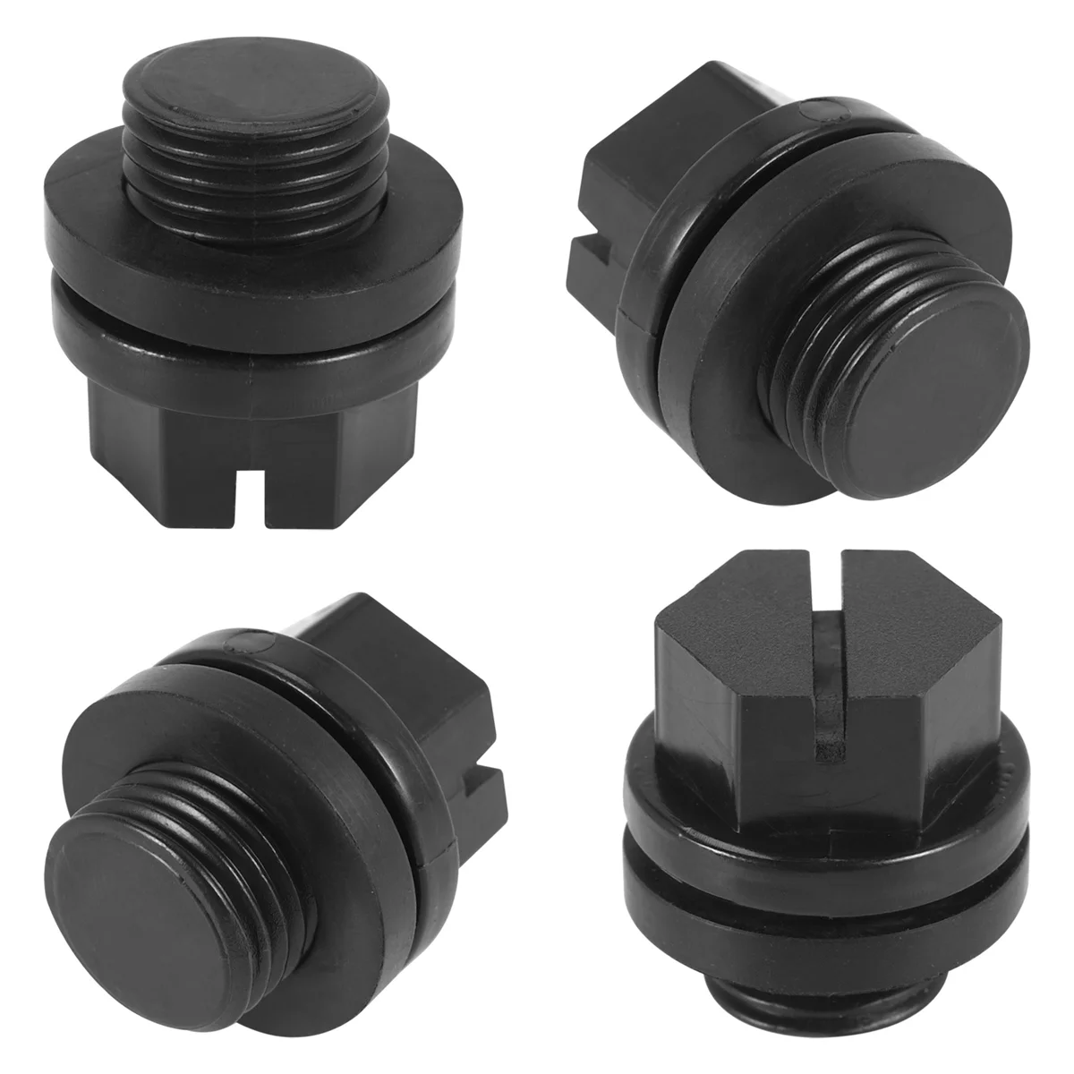 4 Pack Drain Plugs with O-Rings Pump Plug Pool Filters Replacement Pool Drain Pump Plug SPX1700FG for Pumps