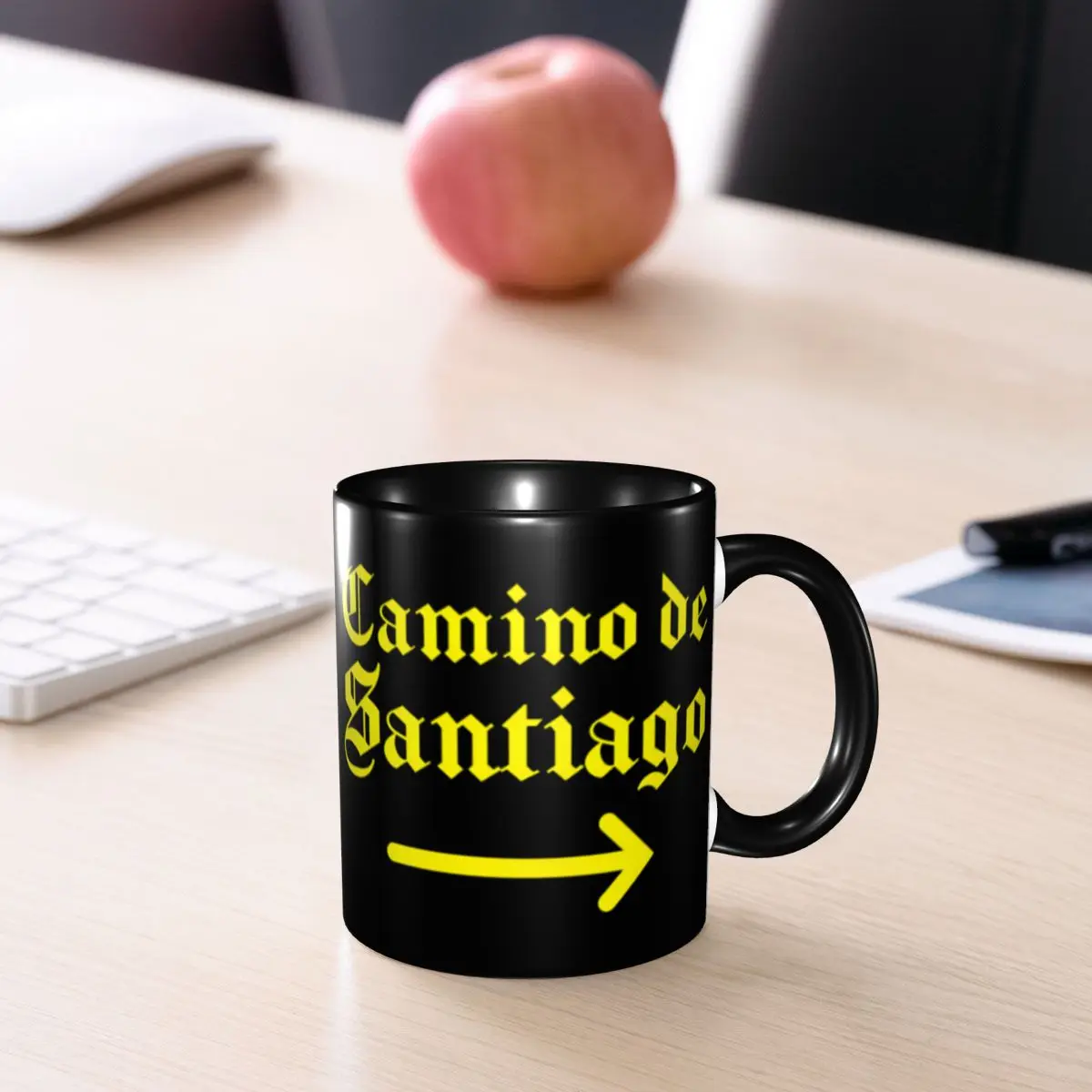 Buen Camino De Santiago Coffee Mug DIY Personalized Ceramic Milk Tea Mug Cup view 6
