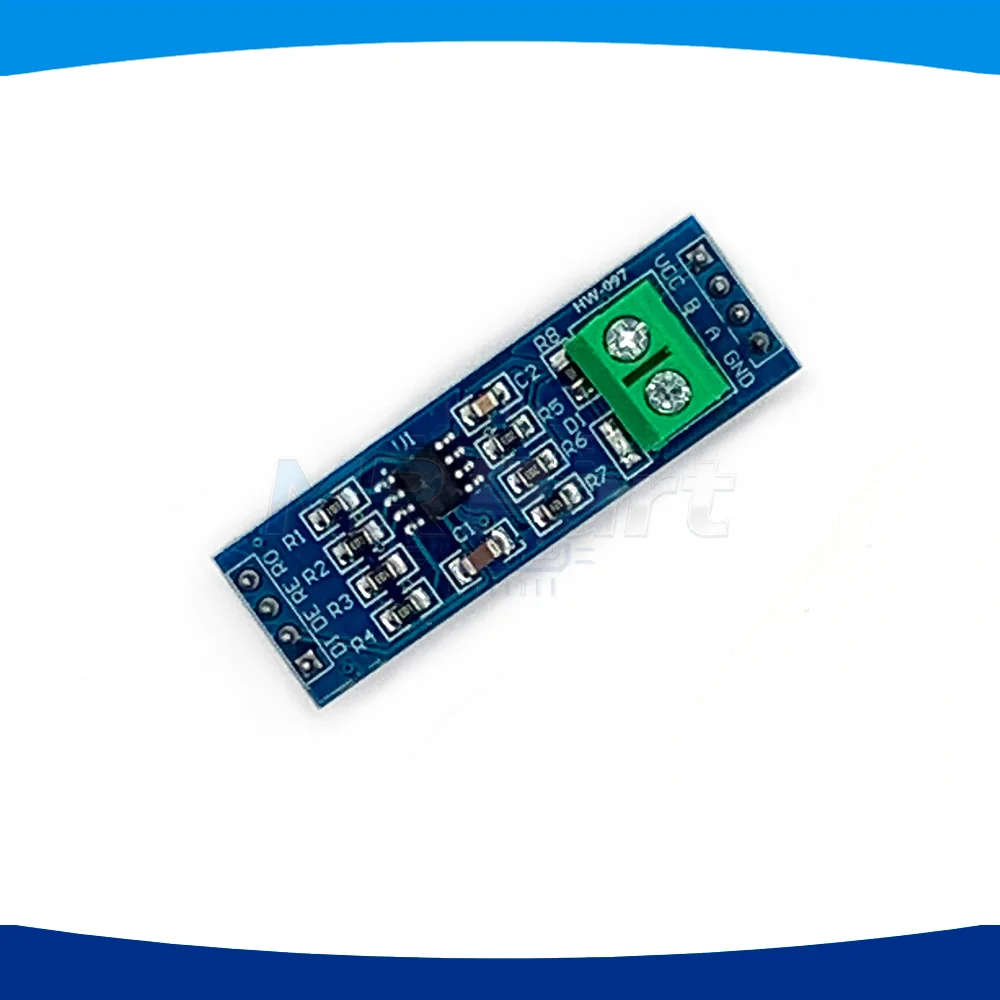 Módulo MAX485 RS-485 TTL, módulo convertidor RS485 MAX485CSA para microcontrolador Arduino, accesorios de desarrollo MCU