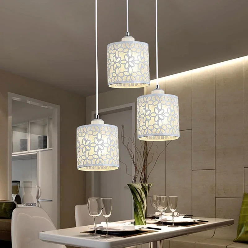 

1 Head Modern Pendant Light Dining Room Lamp Simple E27 For Bedroom 220V Single Bar Chandelier