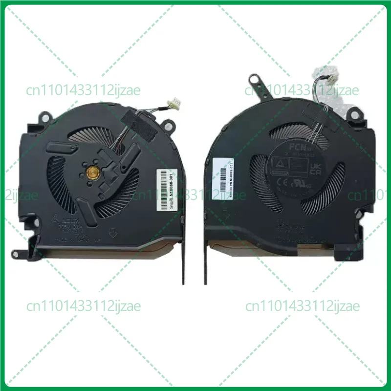 Laptop Cooling Fan For HP OMEN 16-K 16-N 8 Pro TPN-Q280 CPU GPU Cooler Fan 5V 12V