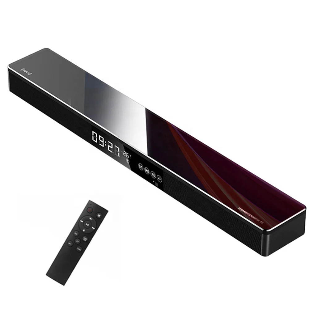 High Quality 6 Inch Subwoofer Stereo Home Theater TV Soundbar Surrounded Speaker Wireless Blue-tooth Soundbar