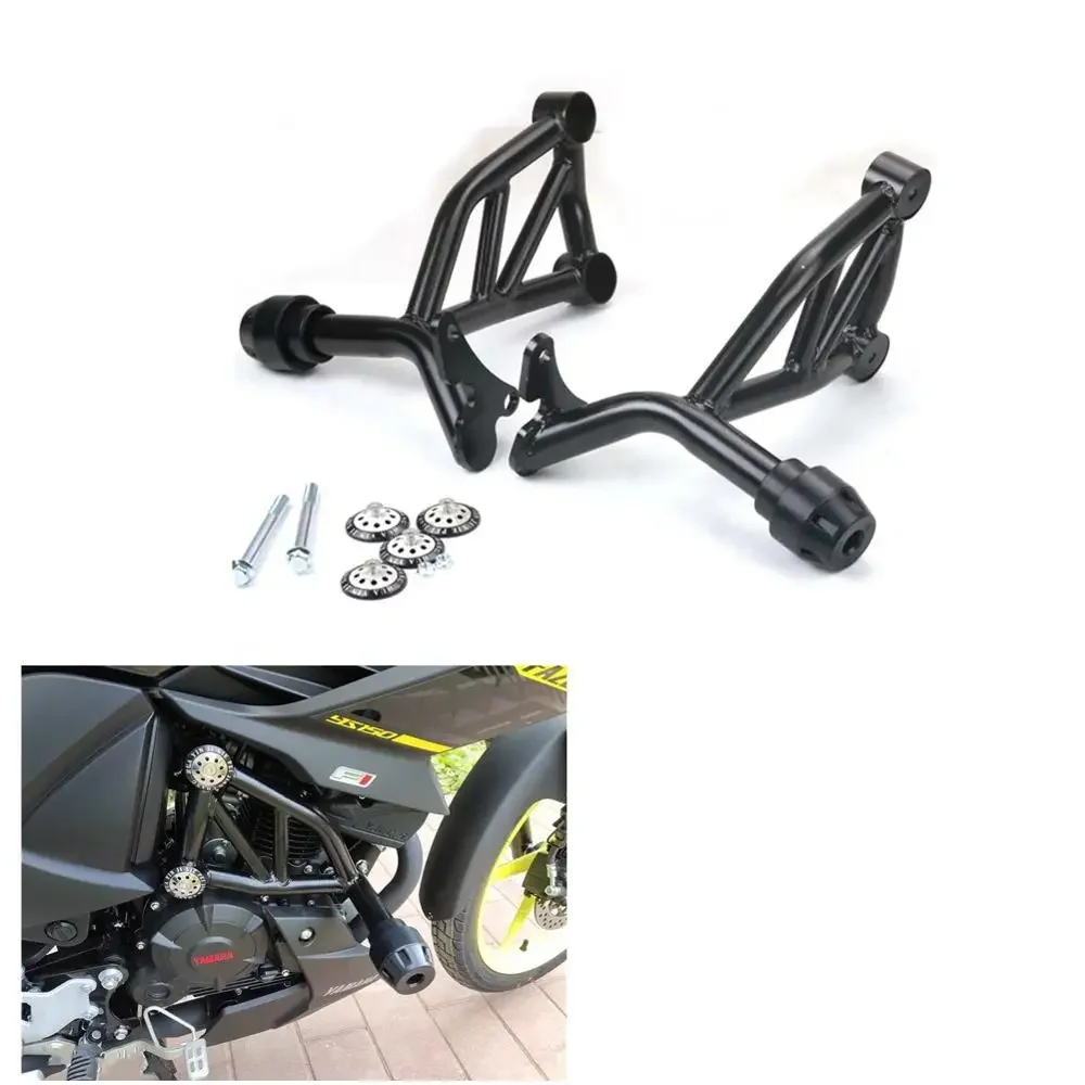 

Для Yamaha Fazer YS125 YS150: Новые защитные слайдеры, противоударные накладки на двигатель, боковые защитные бамперы для мотоцикла