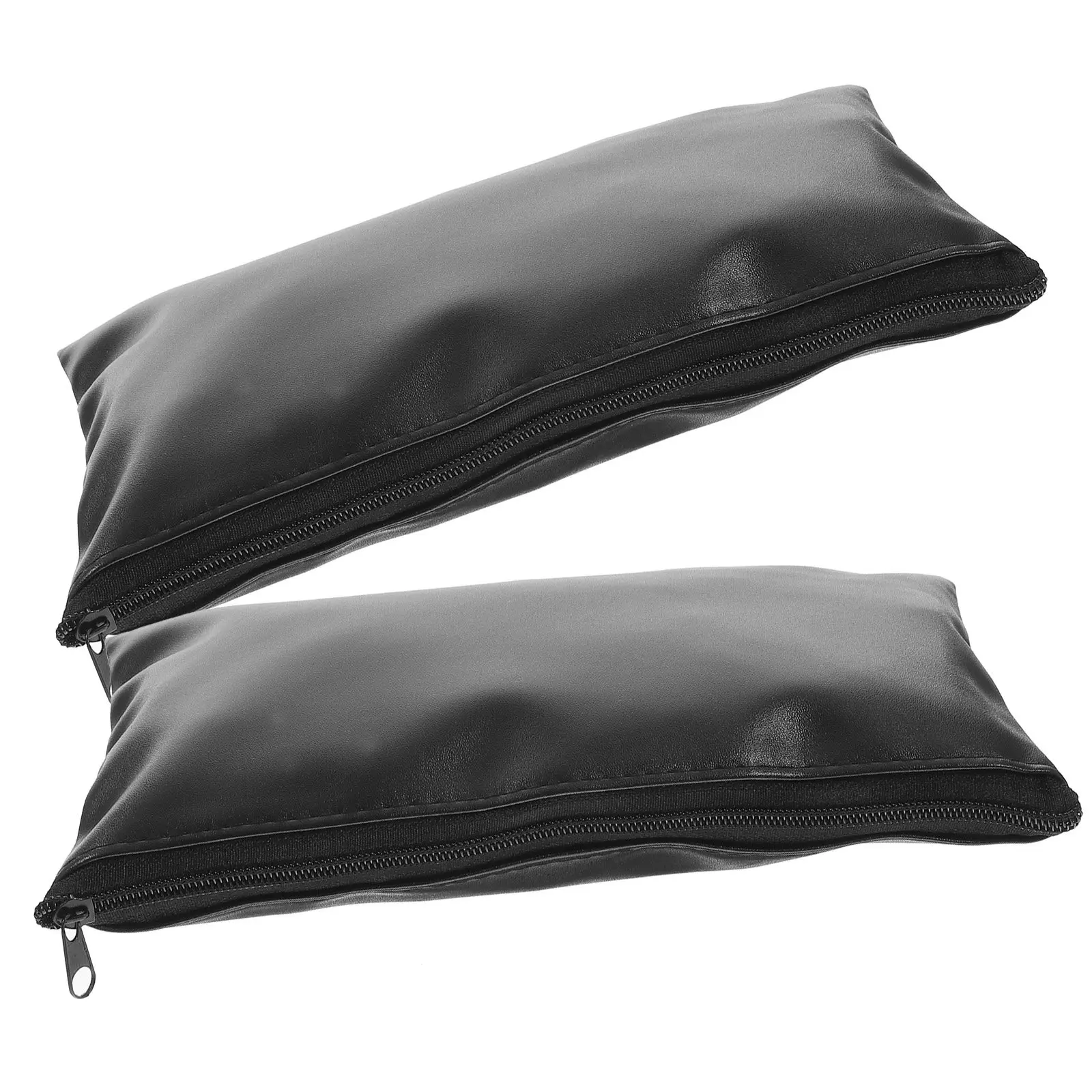 

2Pcs Waterproof File Bags Document Holders Zipper File Organizer Portable Office School Receipt Storage Pouch