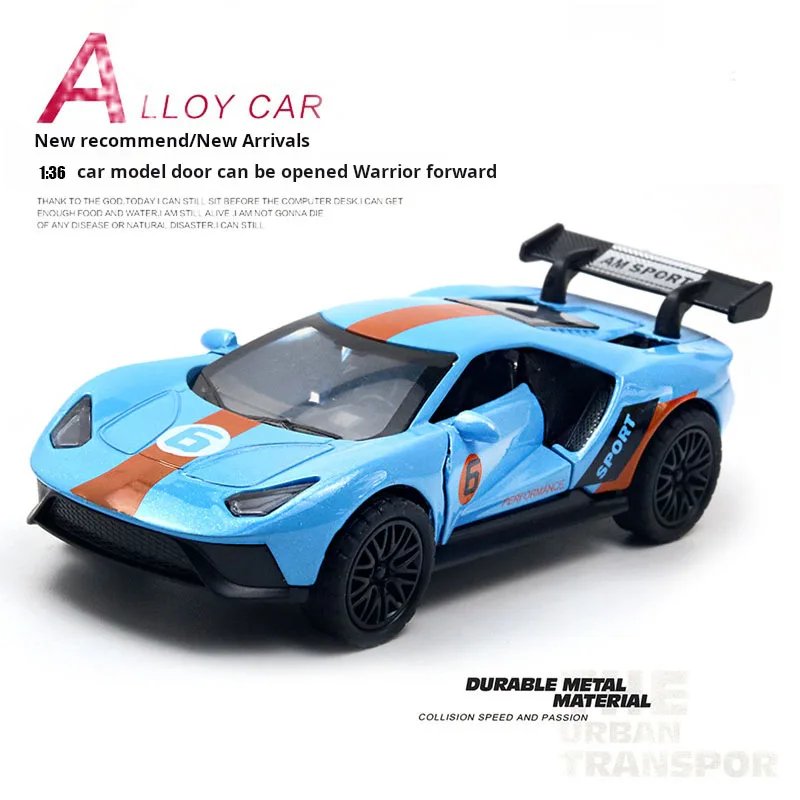 Coche de juguete 1:36, vehículo súper deportivo, modelo en miniatura, ruedas gratis, coche de regalo de colección de Metal de aleación de Zinc fundido a presión