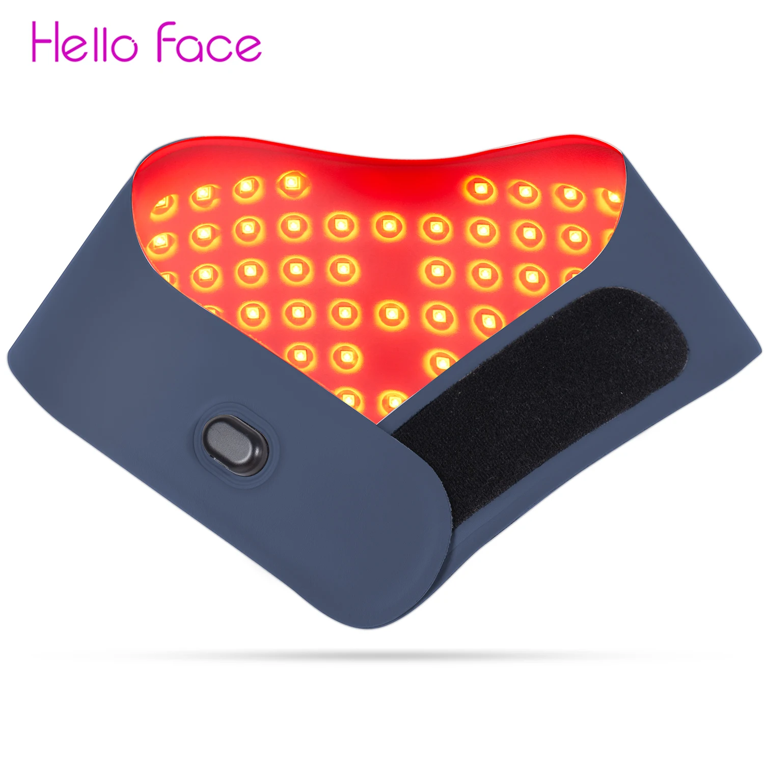 

Hello Face 660nm and 850nm LED light Therapy Neck Care Beauty Device