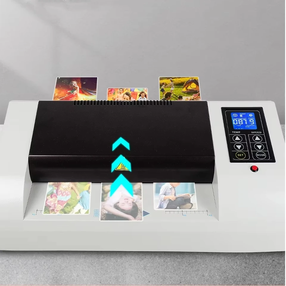 

BY-3306 Laminator Photo and File Protector, Bubble Prevention, Continuous Feed, Office Efficiency