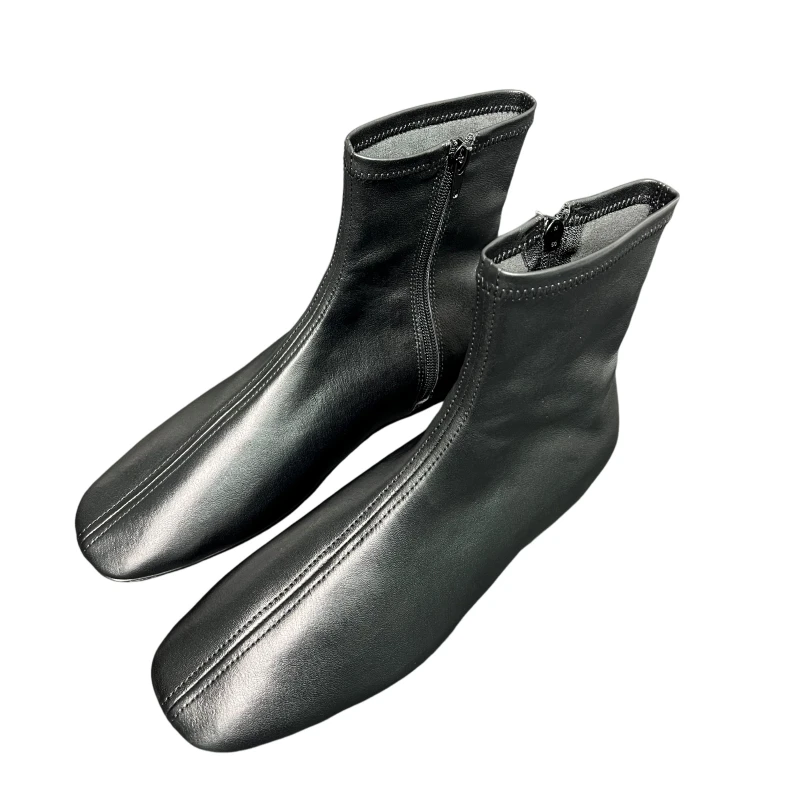 Grey Suede Boots – Soft, Comfortable, and Stylish for Daily Wear White Boots for Women – Clean, Modern,  Chic Design AK0222