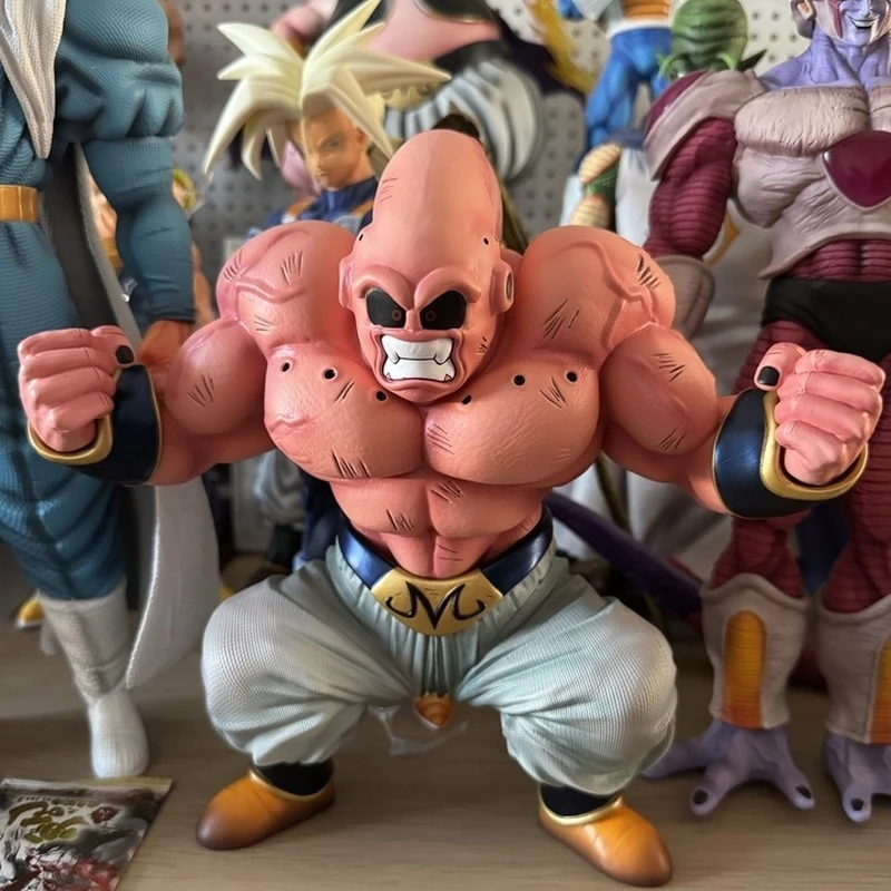 Figurka GK Magic Factory Dragon Ball Anime Muscle Buu Majin Buu Figurki Akcji Statuetka PVC Ozdoba na Biurko Kolekcja Model Zabawki