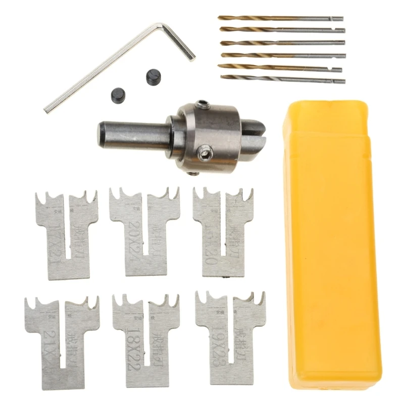 Artisanal Woodworking Milling Cutter with Rings And Buddhas Bead Beading Router Bit Fit for Rings & Peace Buckle Carving