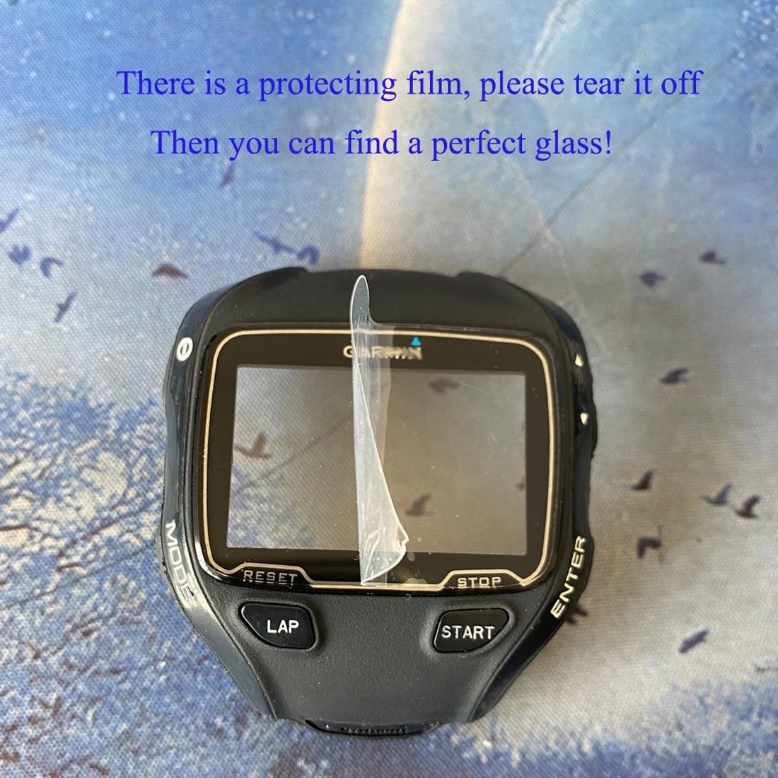 Совершенно новый передний чехол для Garmin Forerunner 910XT, задний чехол со стеклом и крышкой кнопок, защитная пленка и инструменты для ремонта