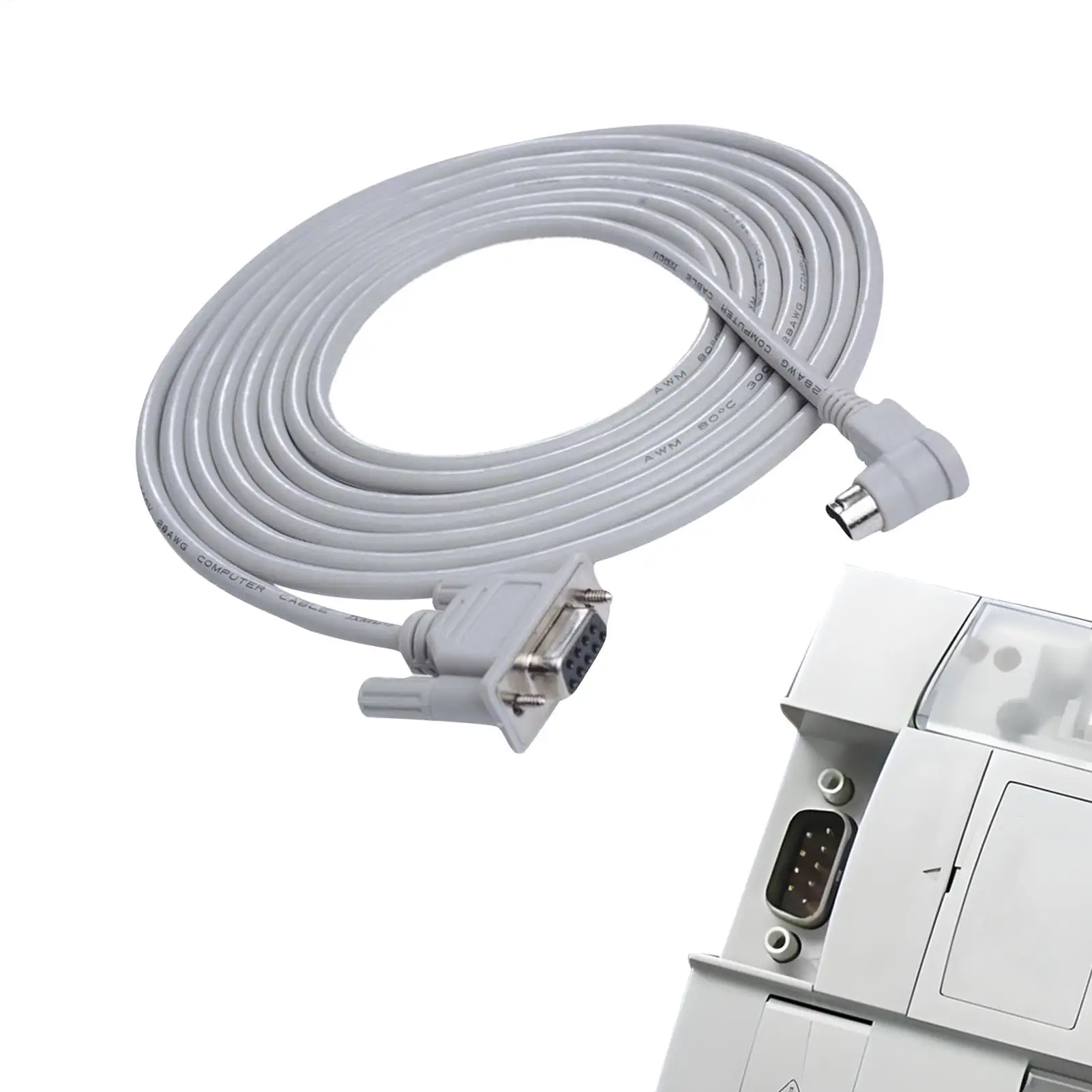 

3-meter Programming Cable Replacement PLC Program Cable 1761-CBL-PM02 For Micrologix 1000/1200/1400/1500 Programming Cable