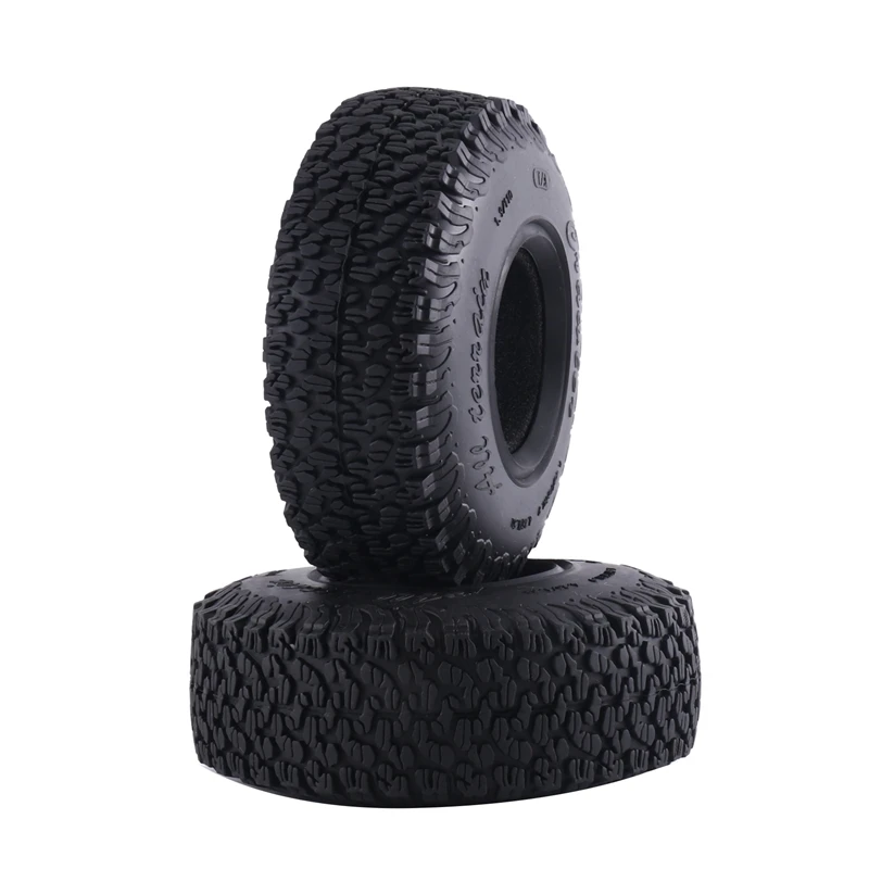 4 PCS 1.9 Tires Climbing Car Tire For 1/10 Scale RC Off Road Crawler Truck Bbfgoodrich Mud Terrain T/A KM2 KM3 TH2