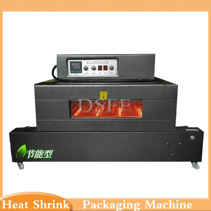 Heat Shrink Packaging Machine, Fully Automatic Cosmetic Tableware Plastic Sealing Machine