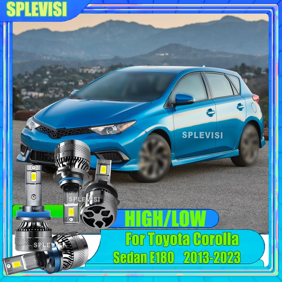 

Powerful LED Car Light Headlights Turbo long-lived For Toyota Corolla Sedan E180 2013-2023 2014 2015 2016 2017 2018 2019 2020