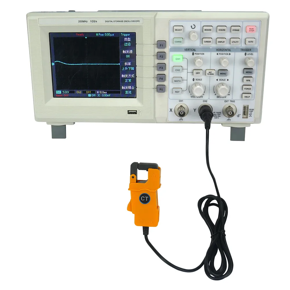 ETCR015 High Accuracy Clamp Leakage Current Sensor Phase Power energy Power Factor Adopts Permalloy Core Non-contact Measurement