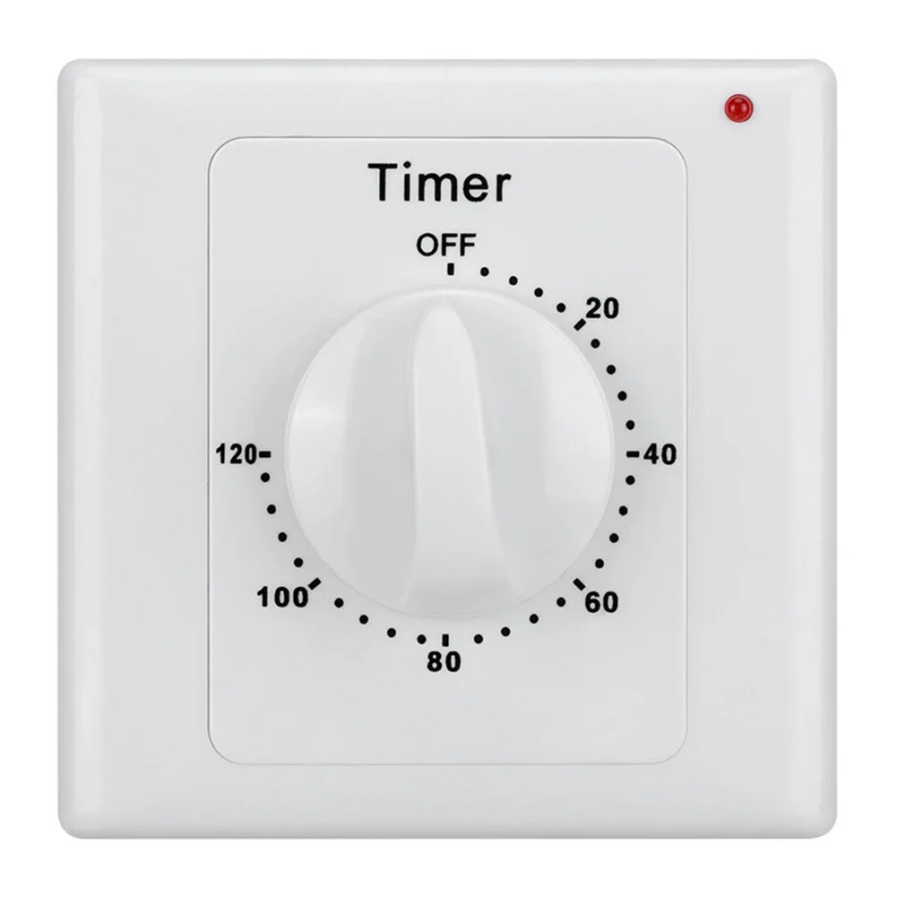 Mechanical and Electronic Timer Switch with Countdown Function for Household Devices High Accuracy and Easy Operation