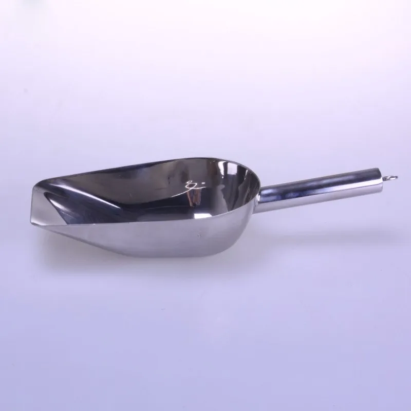 Lab  stainless steel sampling shovel solid sampler large and medium-sized trumpet lab supplies