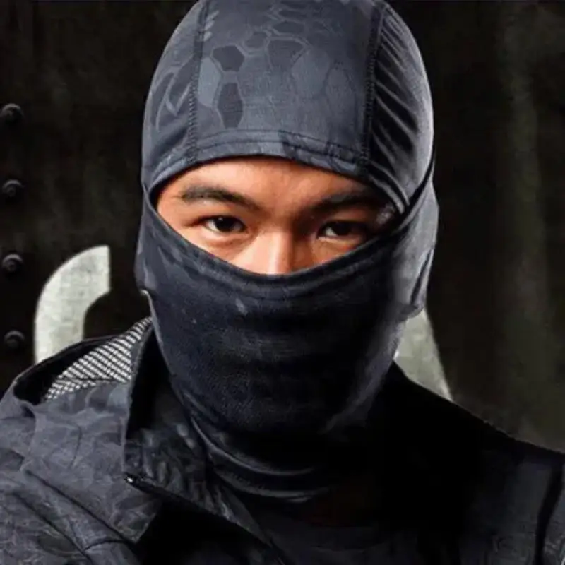 Balaclava máscara facial completa capa ciclismo caça chapéu balaclava cachecol para máscara de equitação ao ar livre proteção solar máscara de malha de secagem rápida