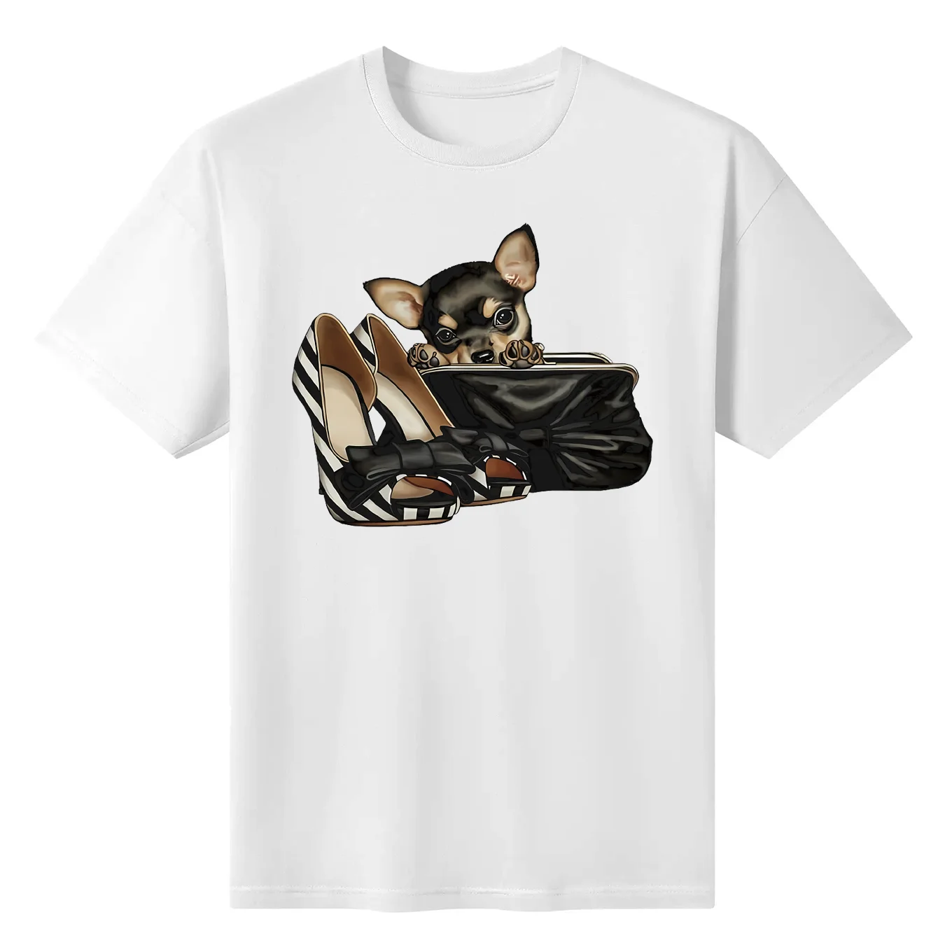 Women Tshirt 2024 Cute Cats Ice Cream Printed Girl White Black T-shirt Summer Funny Graphic Tee Shirt Femme Harajuku T Shirt