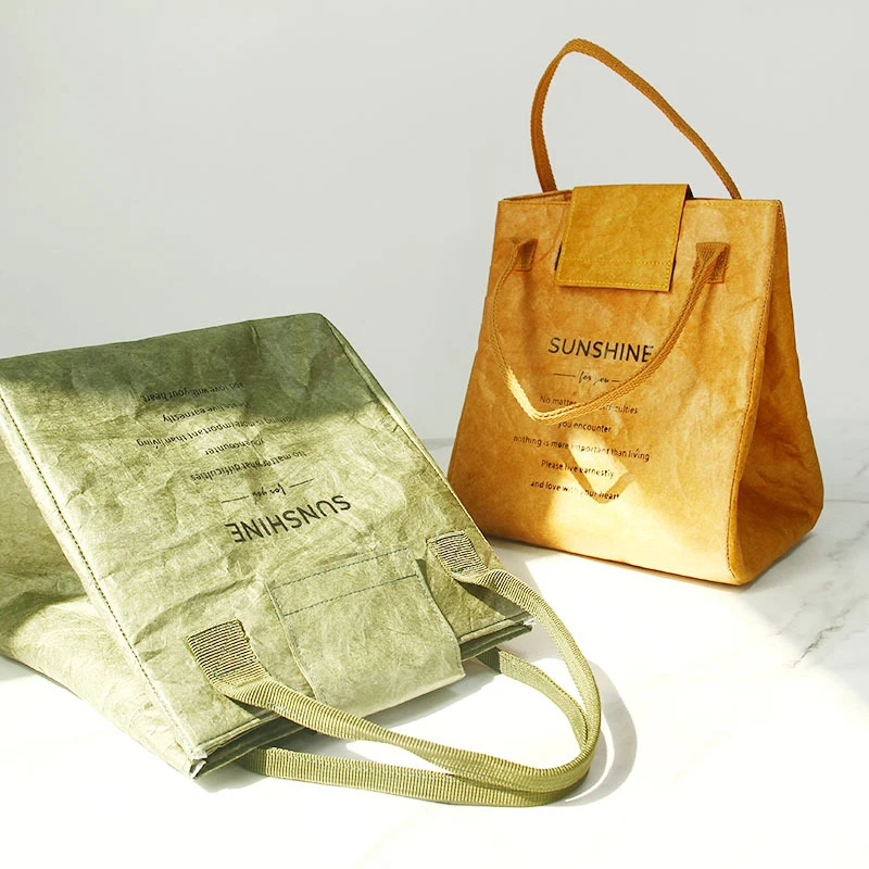 Isolamento impermeável Lunch Bag, Alongar e Engrossar Folha De Alumínio Bolsa Japonesa para Office Worker Student