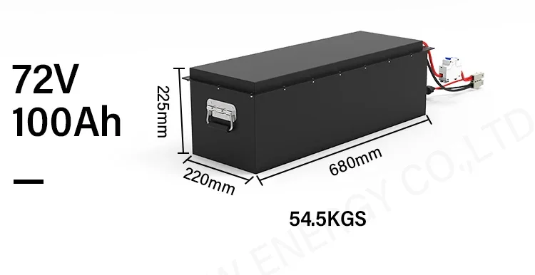 72 volt lifepo4 battery pack 72v 100ah EV batteries for golf carts vehicles boats motorcycle