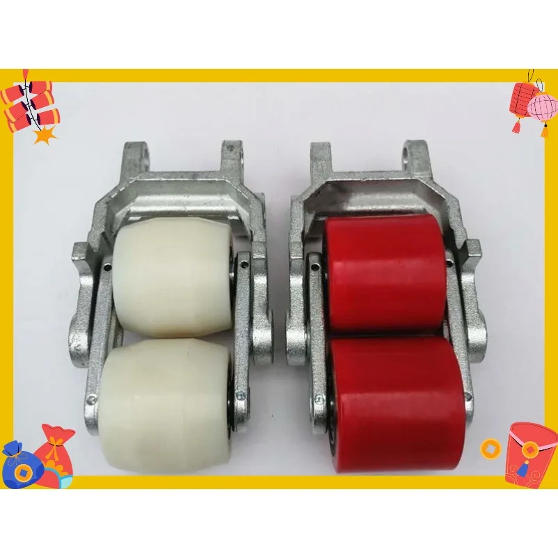Hand Pallet Truck Wheel Frame Assembly Manual Forklift Load Bracket Replacement Spare Parts