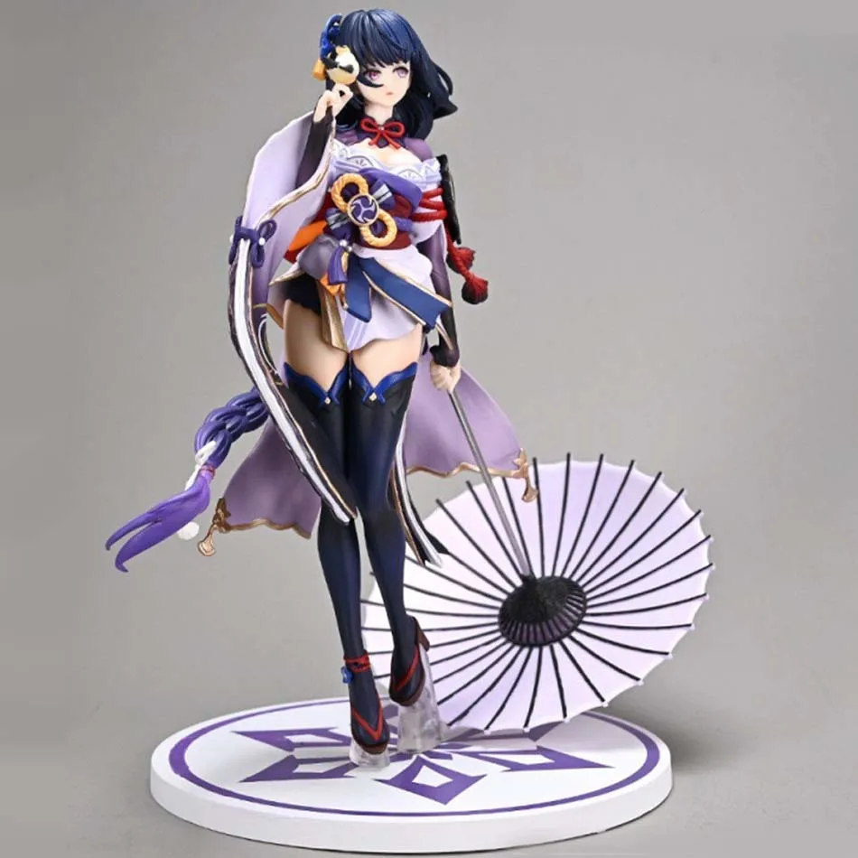 Genshin Impact 22CM Mystery Box Anime Figure Game Action Figure Blind Box Lucky Model Doll