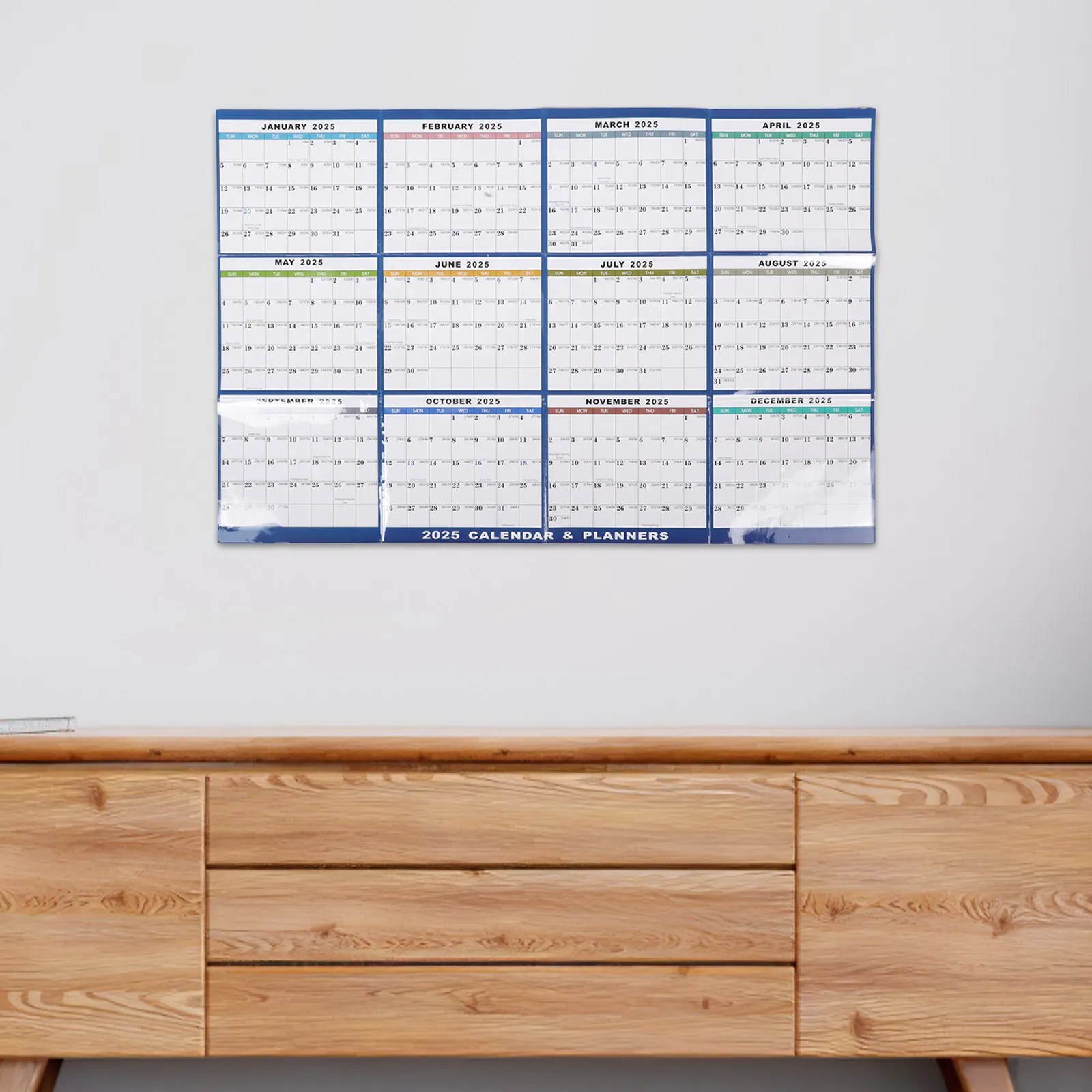 

Paper Thick Erasable Hanging Calendar Monthly Appointment Planner Wall Calendar for Home Office Use Hanging Calendars