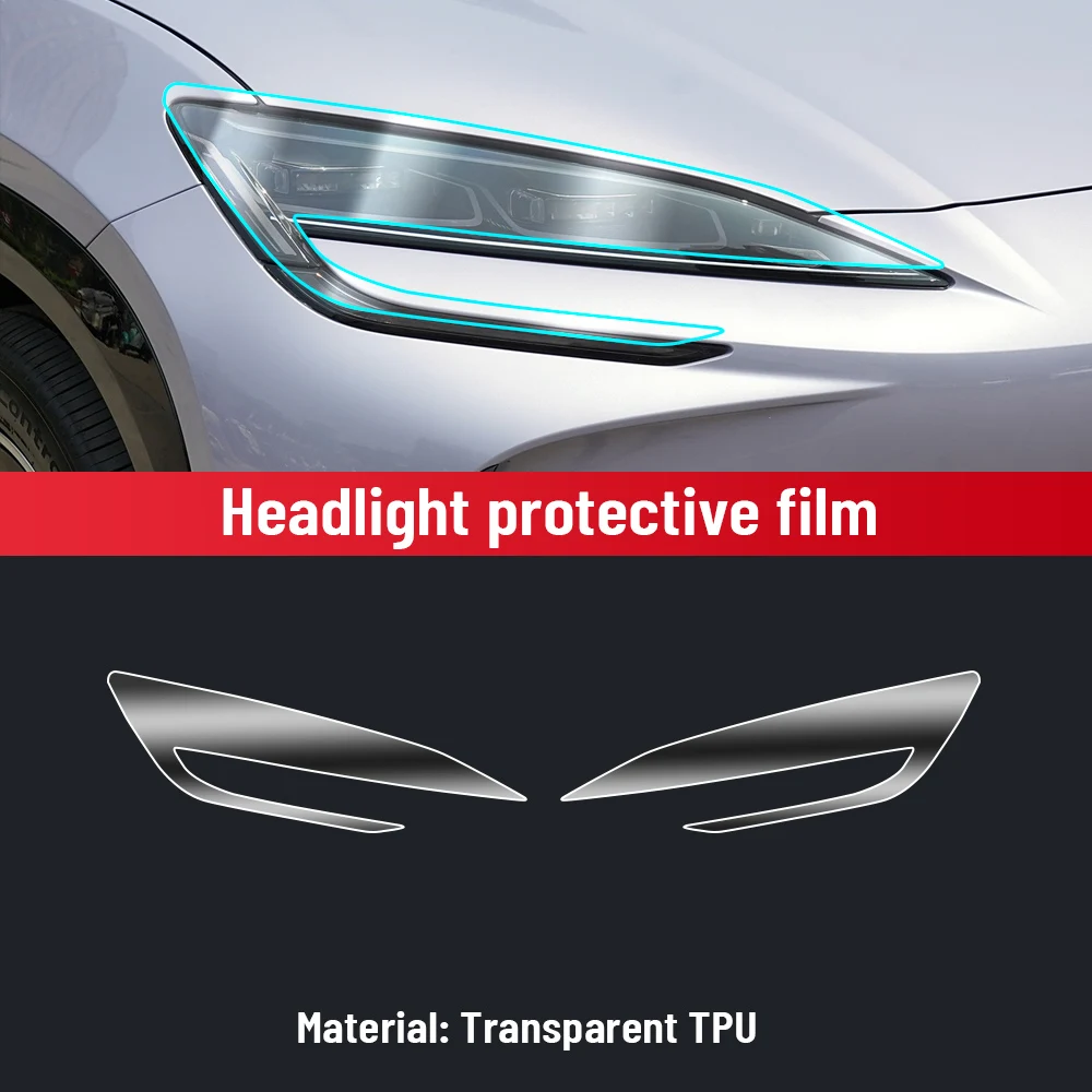 Auto Central Control TPU Navigation Anti Scratch interior Protection Film Navigation For BYD SEALION 7 EV 2024 Accessories