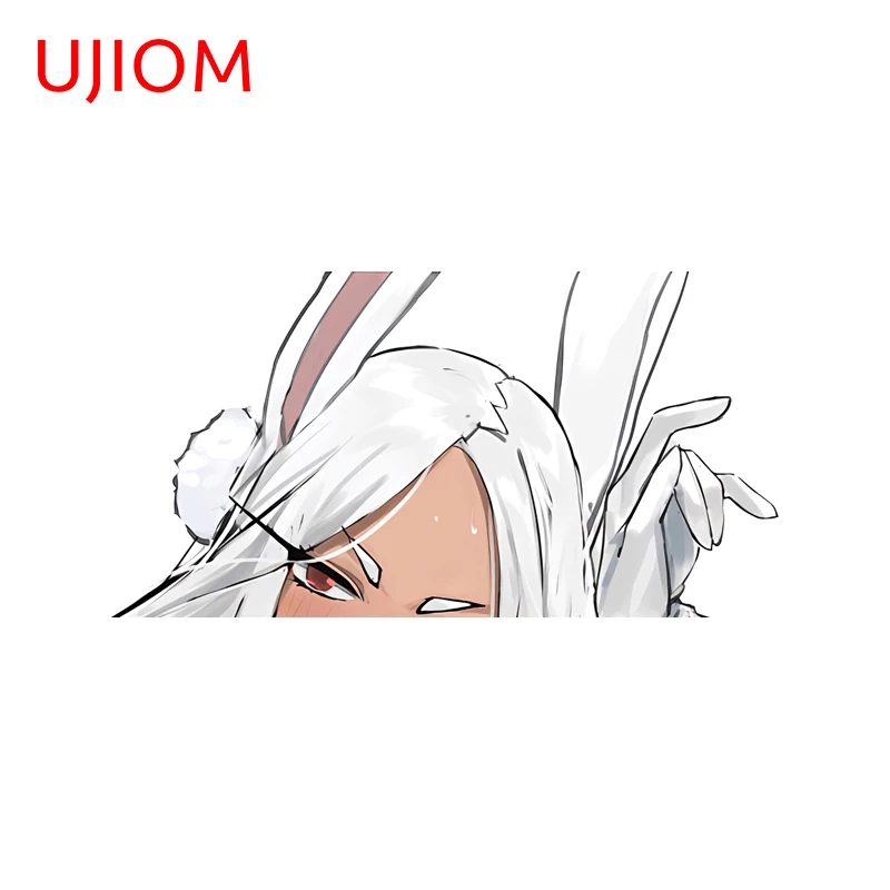 UJIOM Mirko Rabbit Girl Wall Sticker Otaku Room Veneer Exquisite Occlusion Scratch PVC Decal Suitable For Computer Case Decor