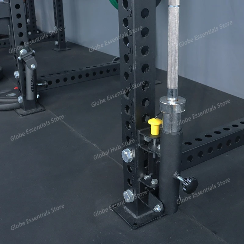 360 Degree Barrel Universal Rotating Barbell Rowing Bar Storage Accessory Multi-Function Attachment for Power Rack & Squat Rack