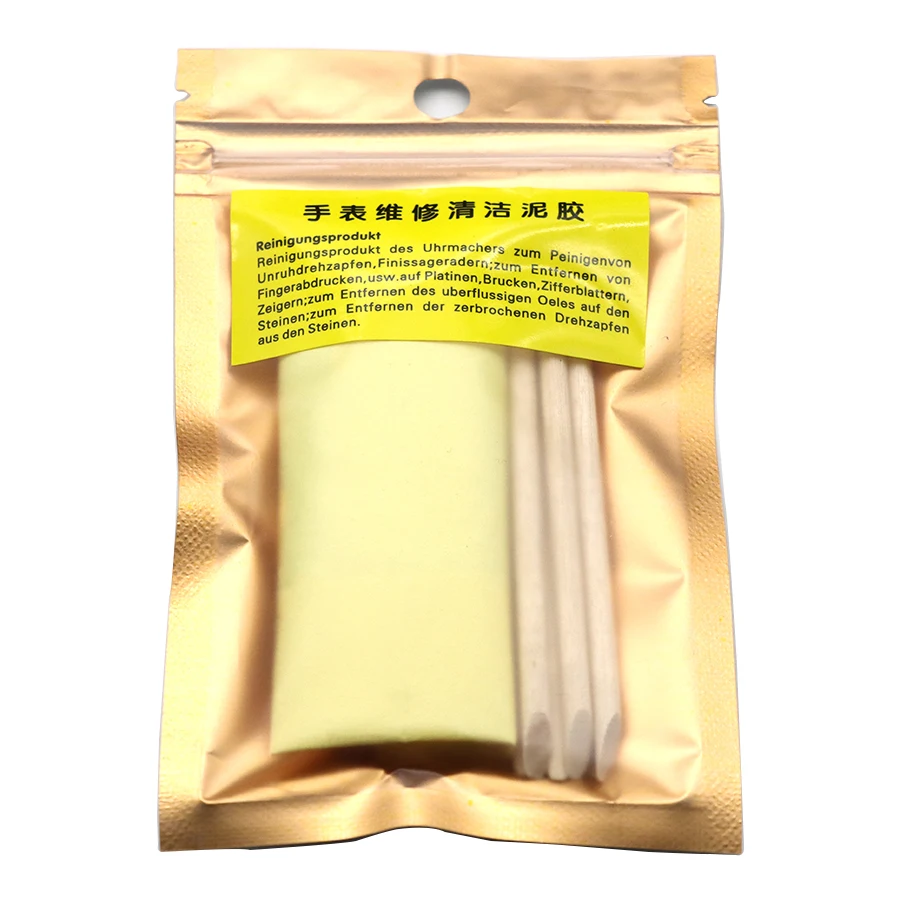 Watch repair tool, adhesive putty, cleaning watch movement, dust removal, dial, dust removal, oil putty