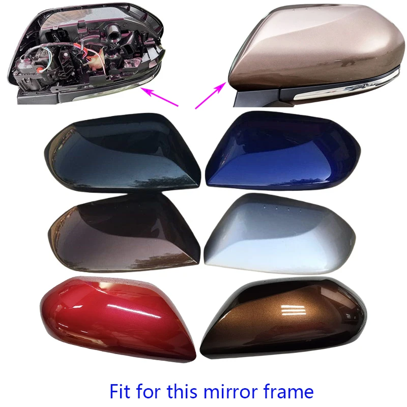 

For Toyota Camry Altise 70 LE 2018~2023 Models Rearview Mirror Cover Rearview Mirror Shell Car Accessories