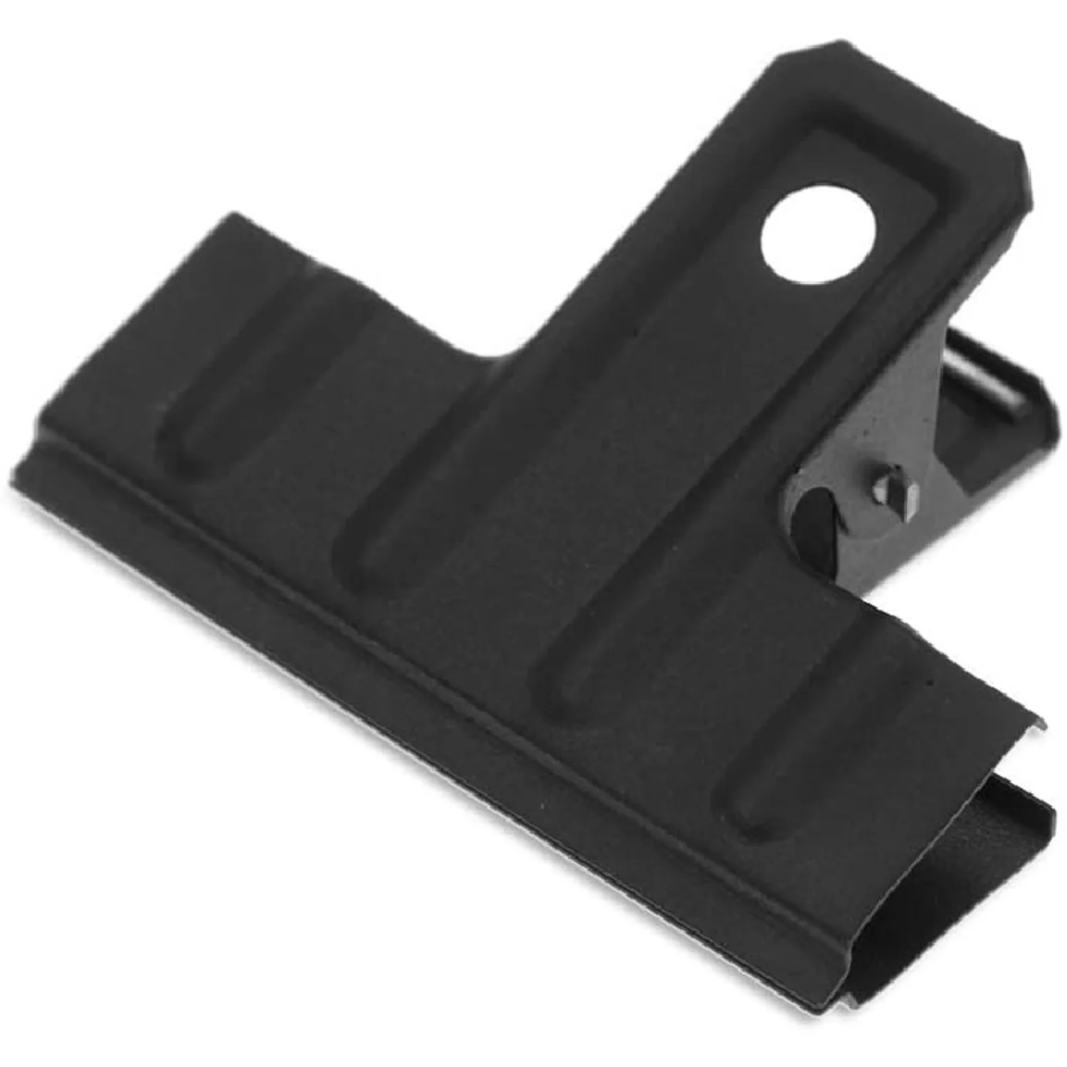

Extra-Large 3-Inch Black Metal Paper Clips, 10-Piece - Heavy-Duty Binder Clamps For Office Organization
