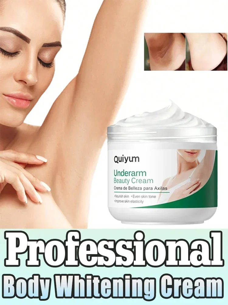 Professional  Body Whitening Cream Armpit Legs Knee Elbow Bleaching Cream Dull Remove Dark Spots Melanin Brighten Skin Care