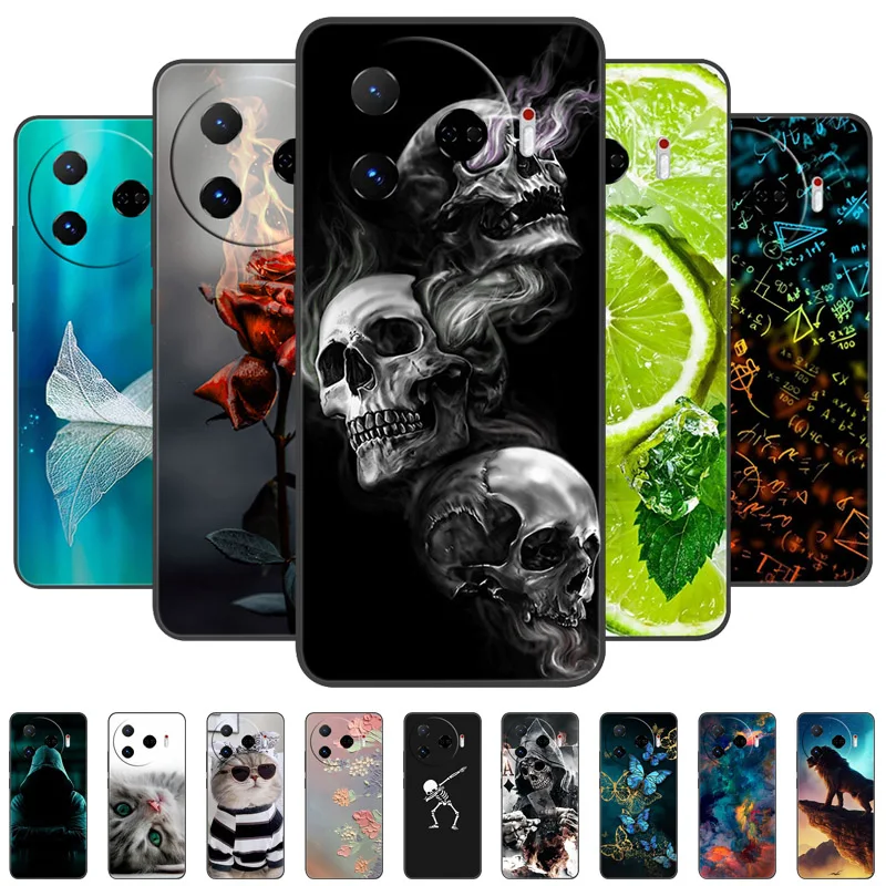 For Tecno Camon 30 Pro Case Soft Silicone Cool Wolf Shockproof Cover for Tecno Camon 30 Pro 5G Camon30 Pro TPU Coque Lion Fundas