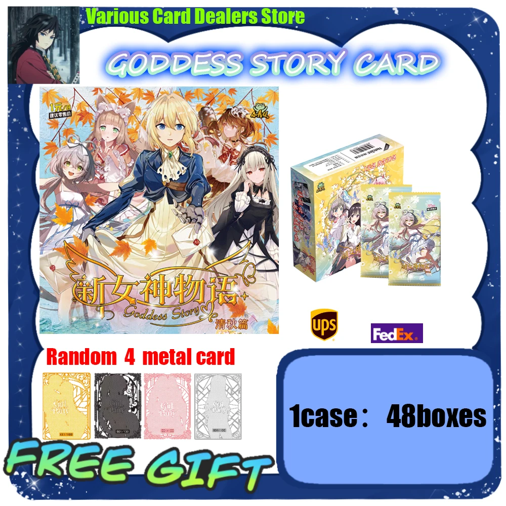 Goddess Story Cards Anime Waifu Booster Box ACG CCG TCG Doujin Toys And Hobbies Gift